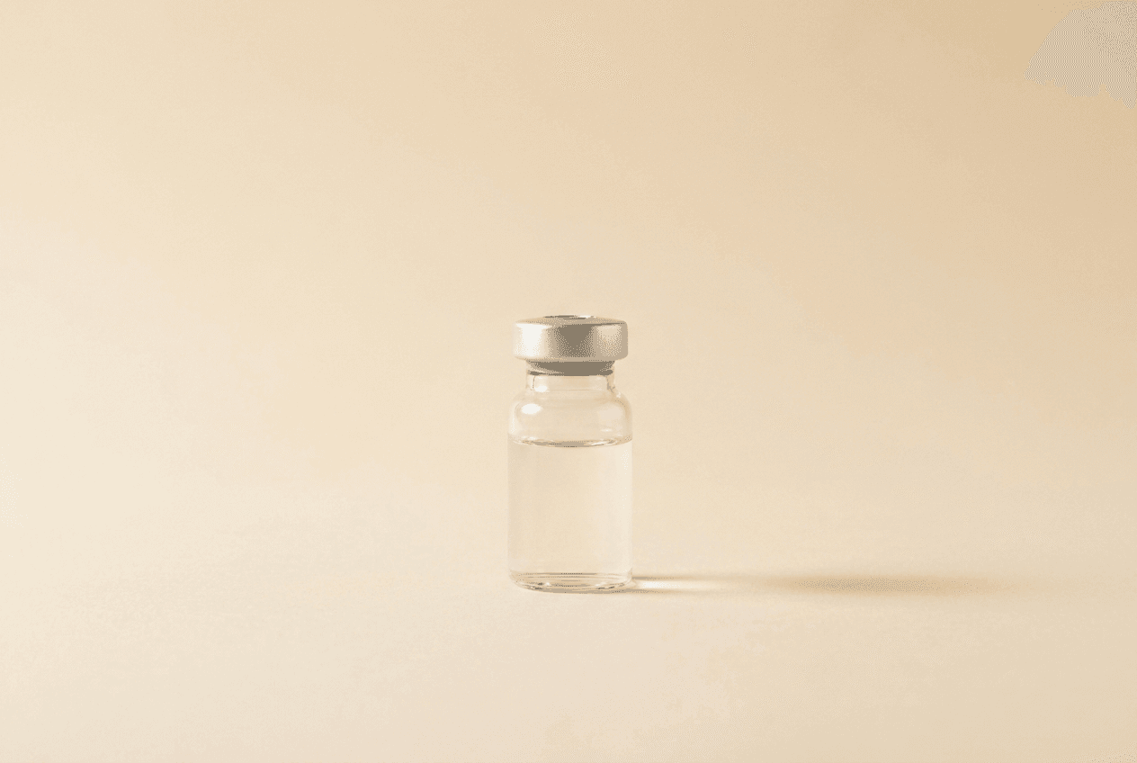 Vial mit lyophilisiertem Peptid